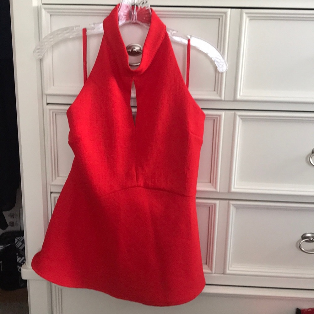 Open back tank